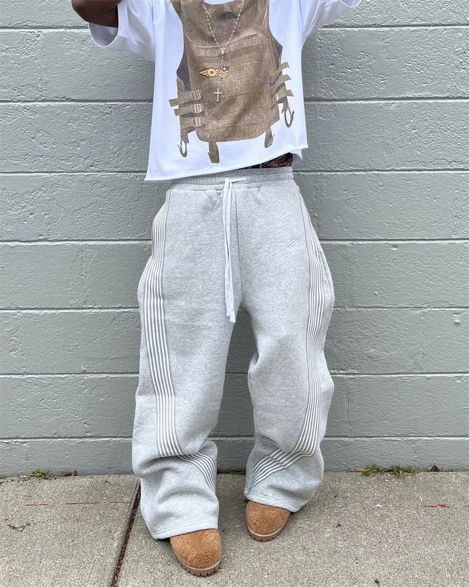 Striped Hip Hop Sweatpants