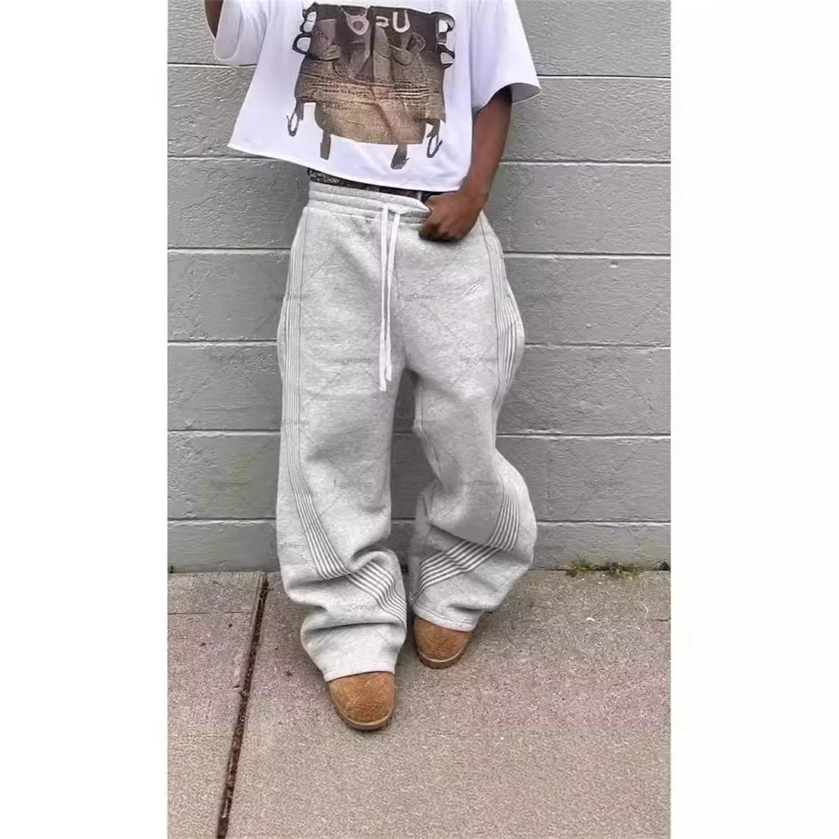 Striped Hip Hop Sweatpants