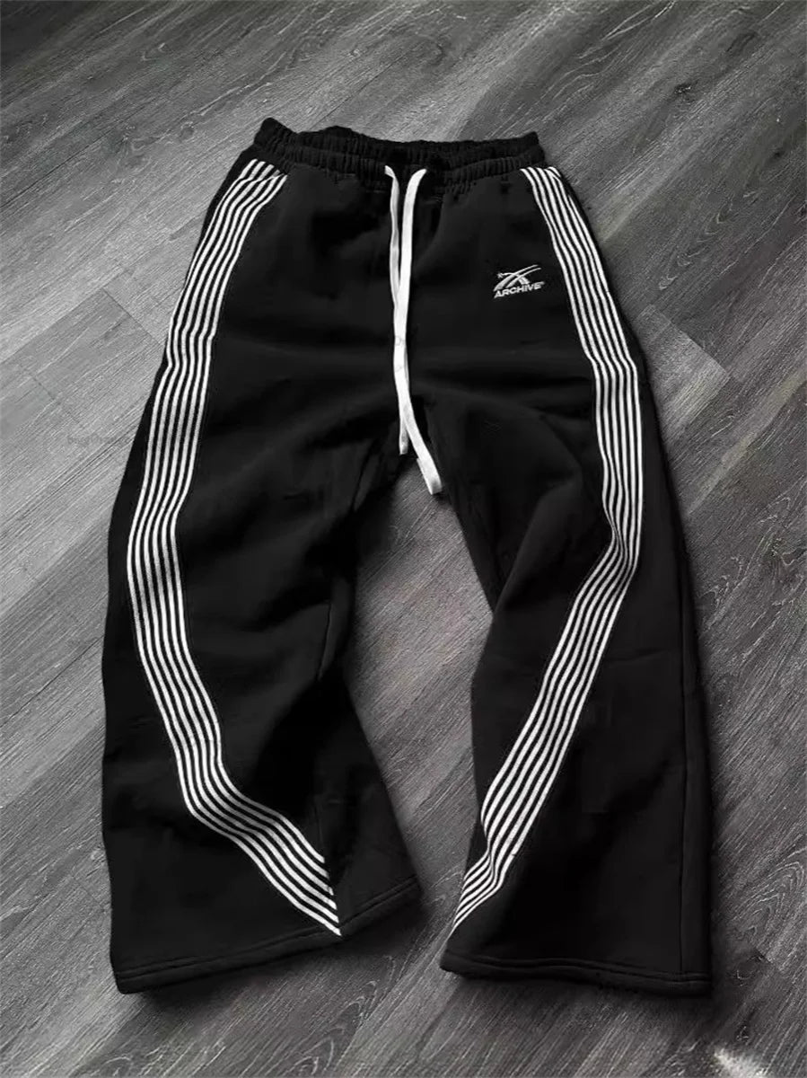 Striped Hip Hop Sweatpants