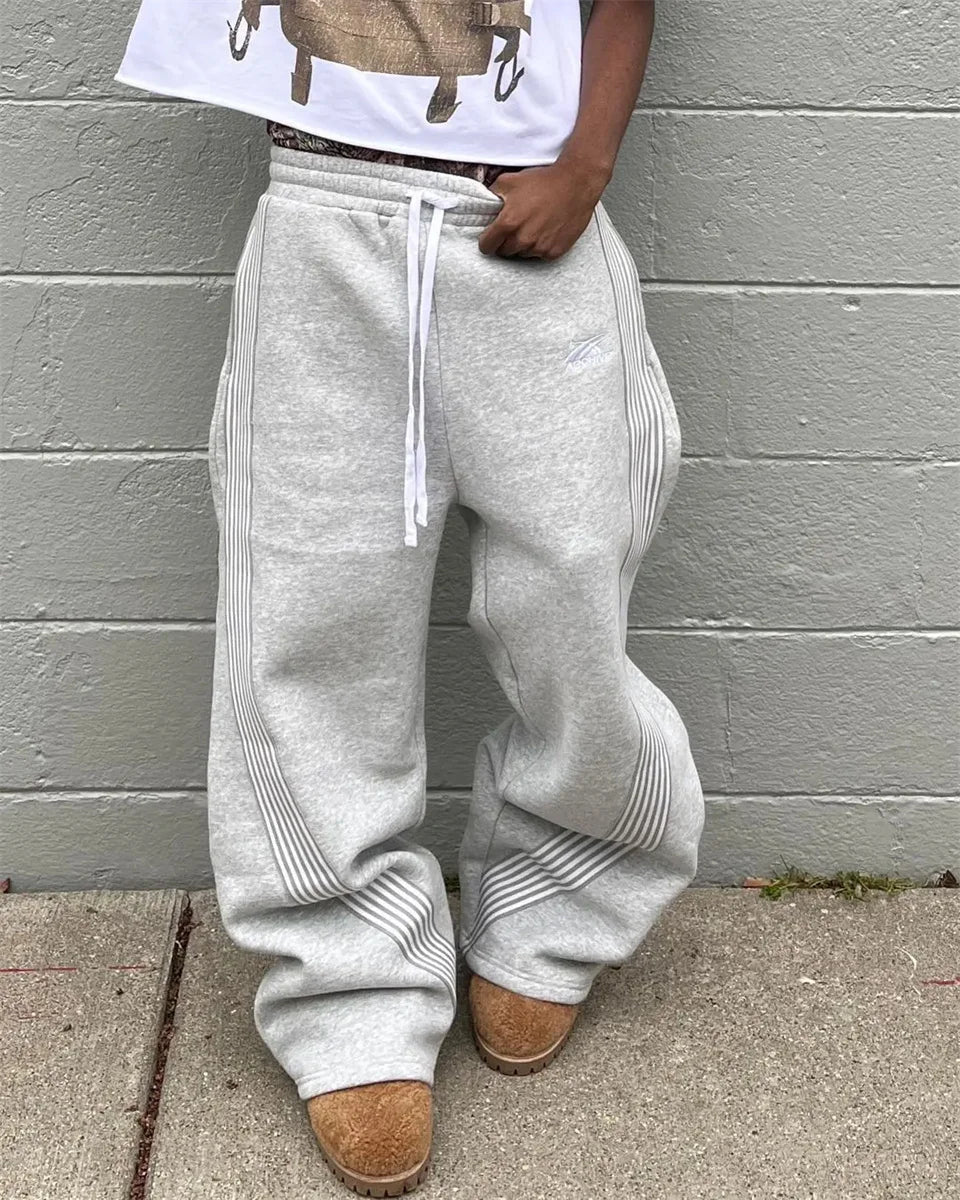 Striped Hip Hop Sweatpants
