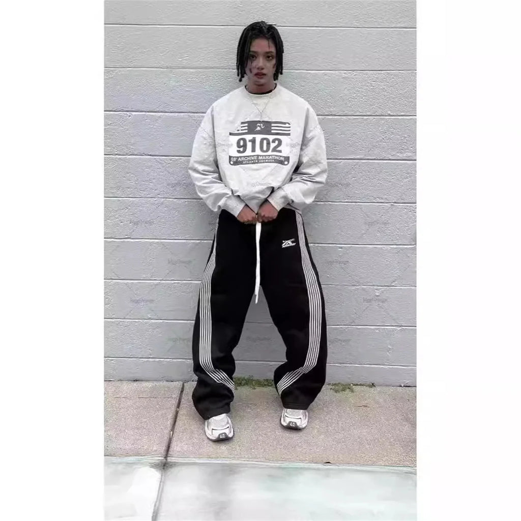 Striped Hip Hop Sweatpants