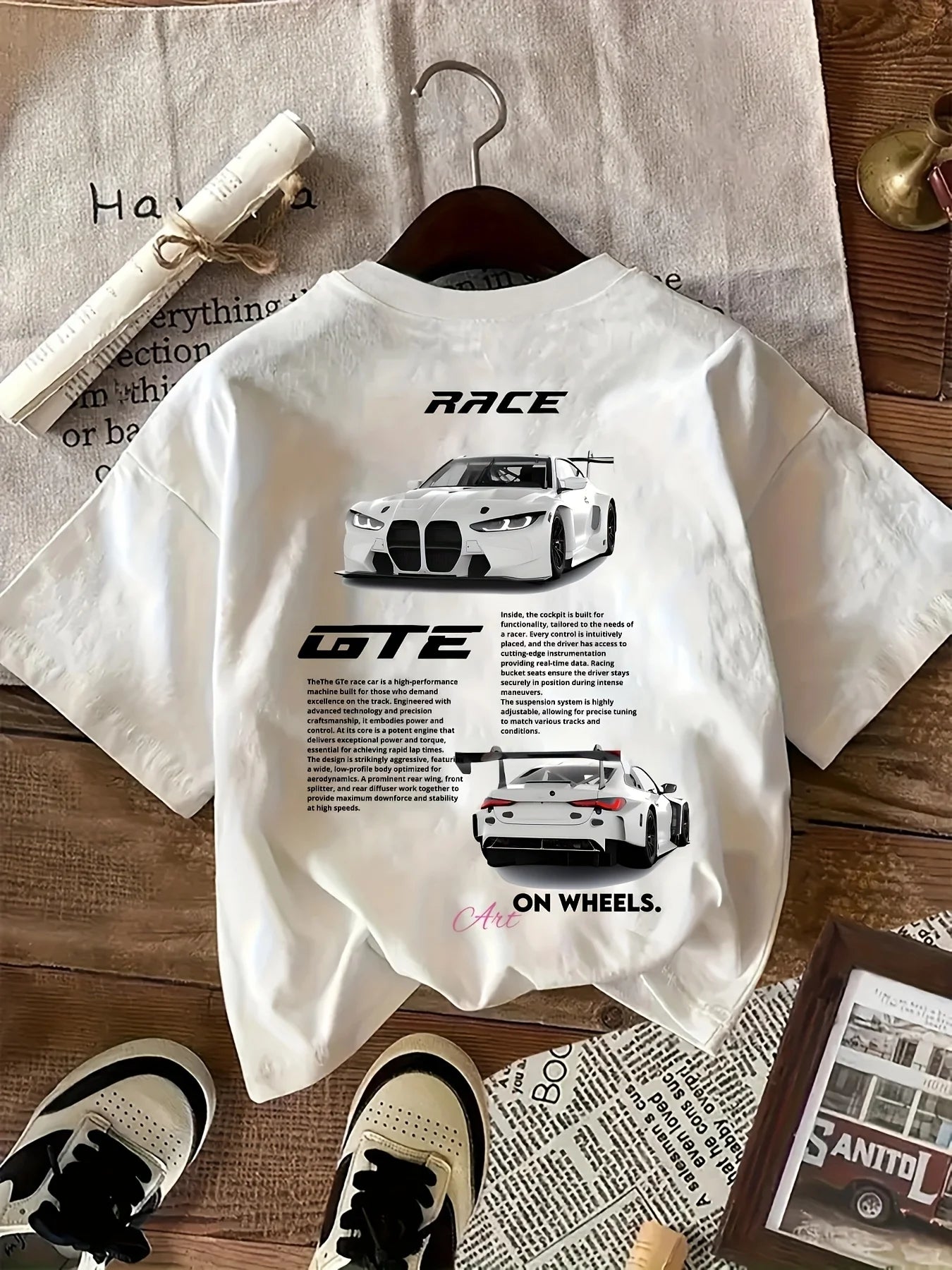 GT Race Car Graphic Tee