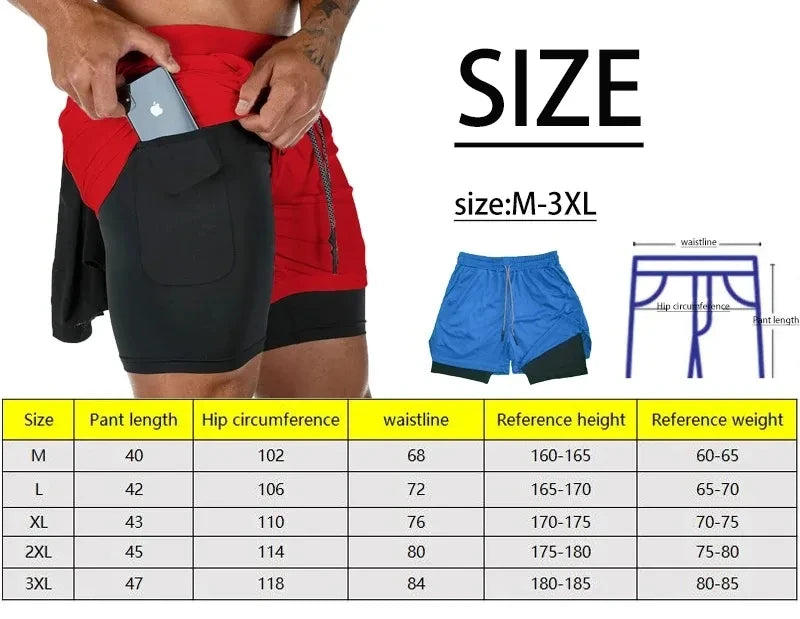 Toji Anime 2-in-1 Shorts
