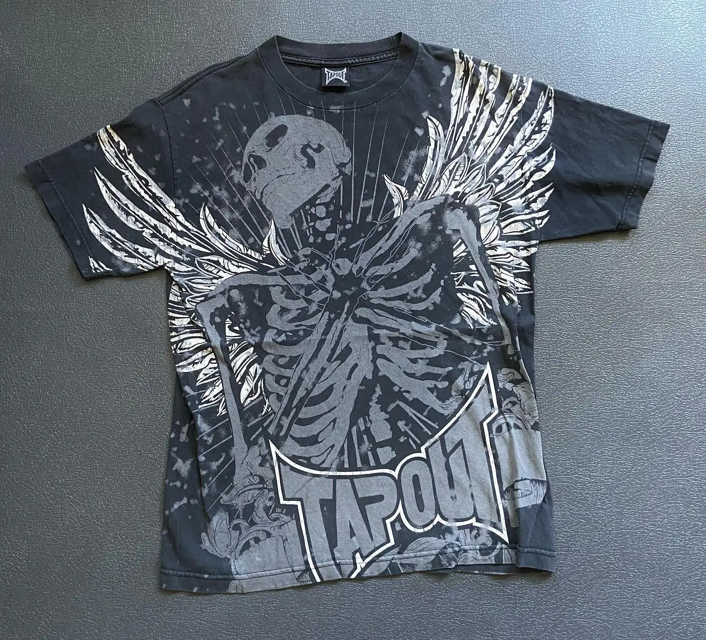 Skeleton Y2K Graphic Tee