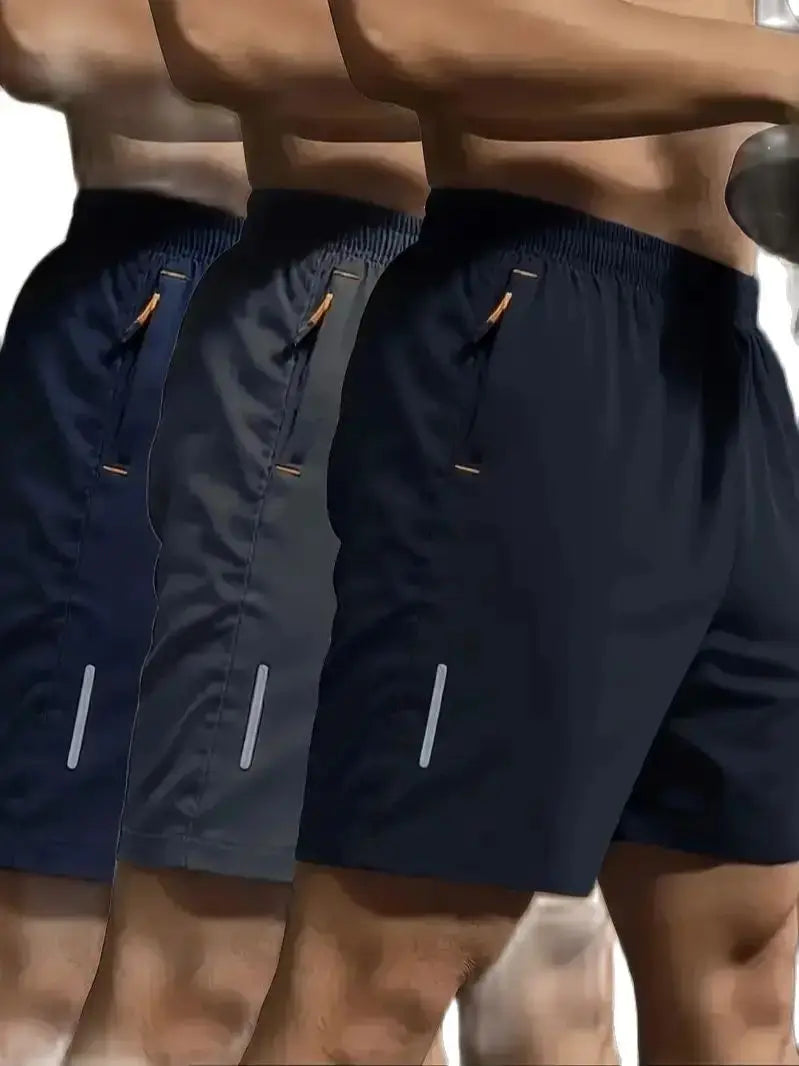 Elastic Waist Sport Shorts