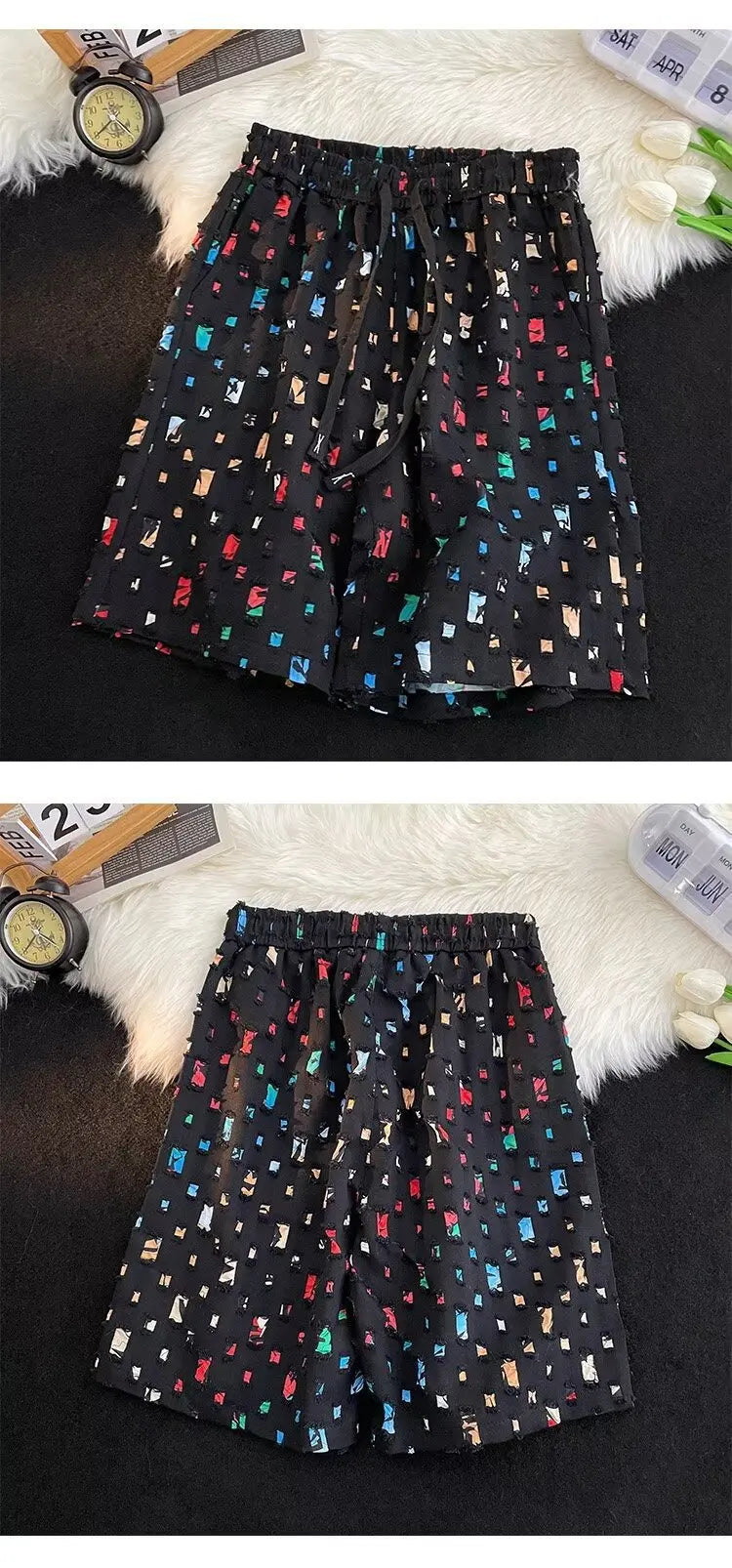 Ripped Casual Shorts