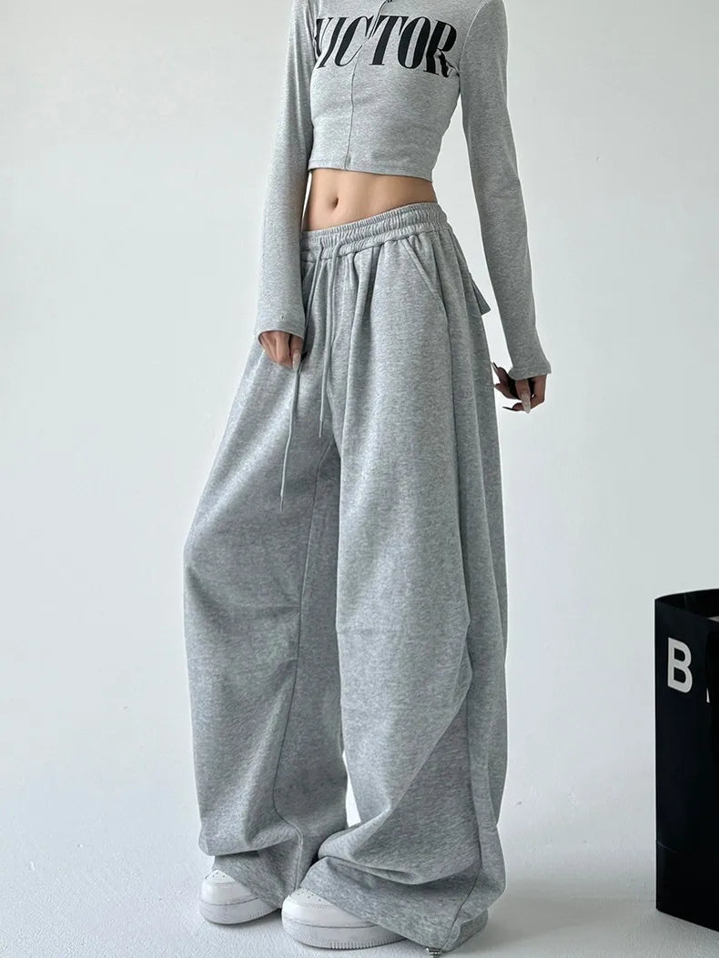Women's High-Waist Wide Leg Sweatpants