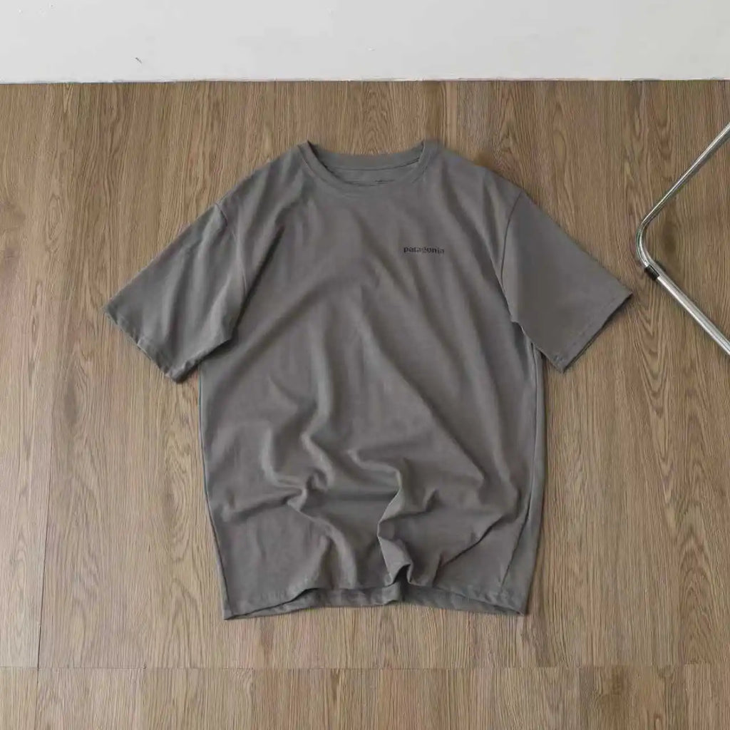 Back Print Solid Tee