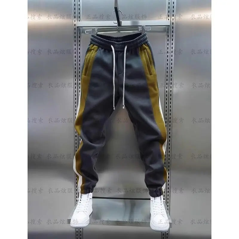 Striped Harem Jogger Pants