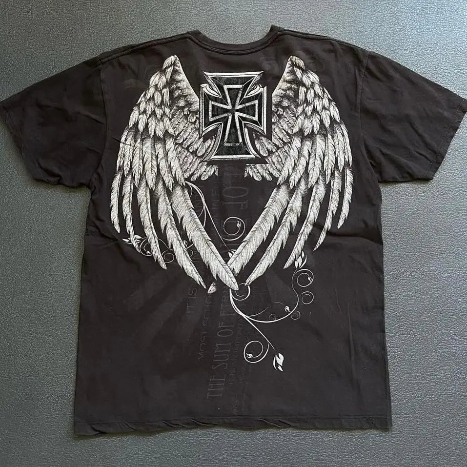 Skeleton Y2K Graphic Tee