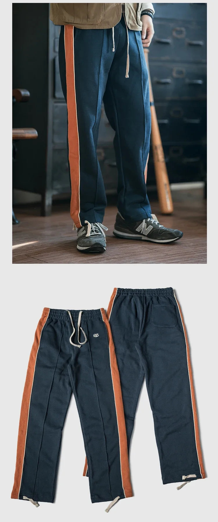 80s Two-Tone Sweatpants