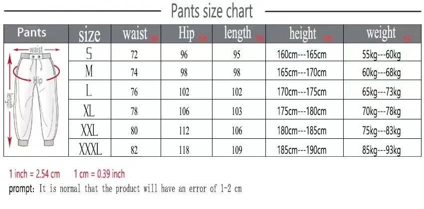 Print Gym Jogger Sweatpants