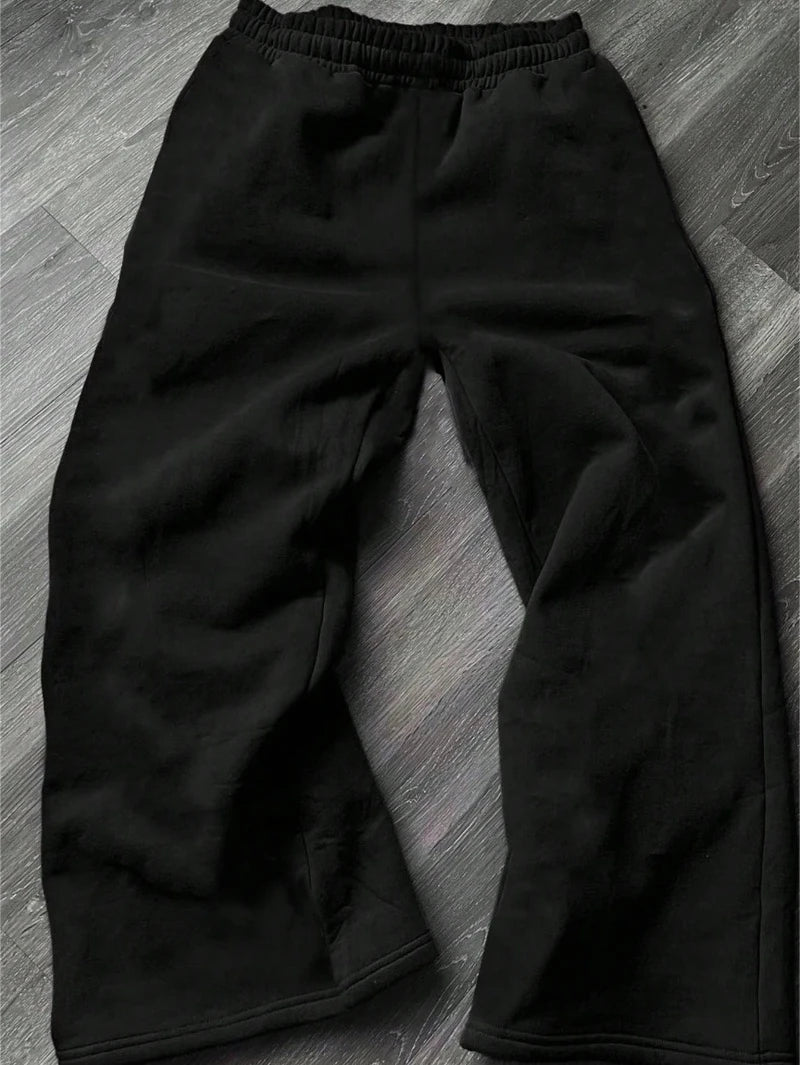 Y2K Oversized Straight Sweatpants