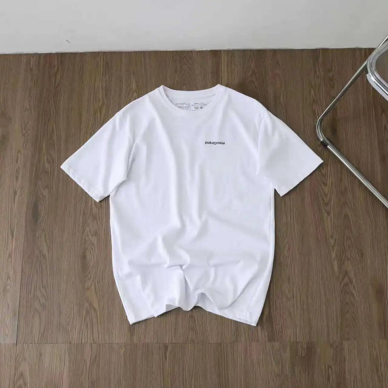 Back Print Solid Tee