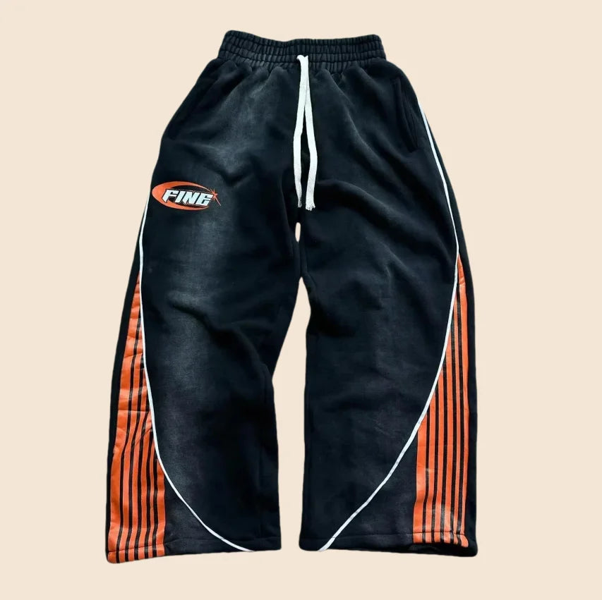 Striped Hip Hop Sweatpants