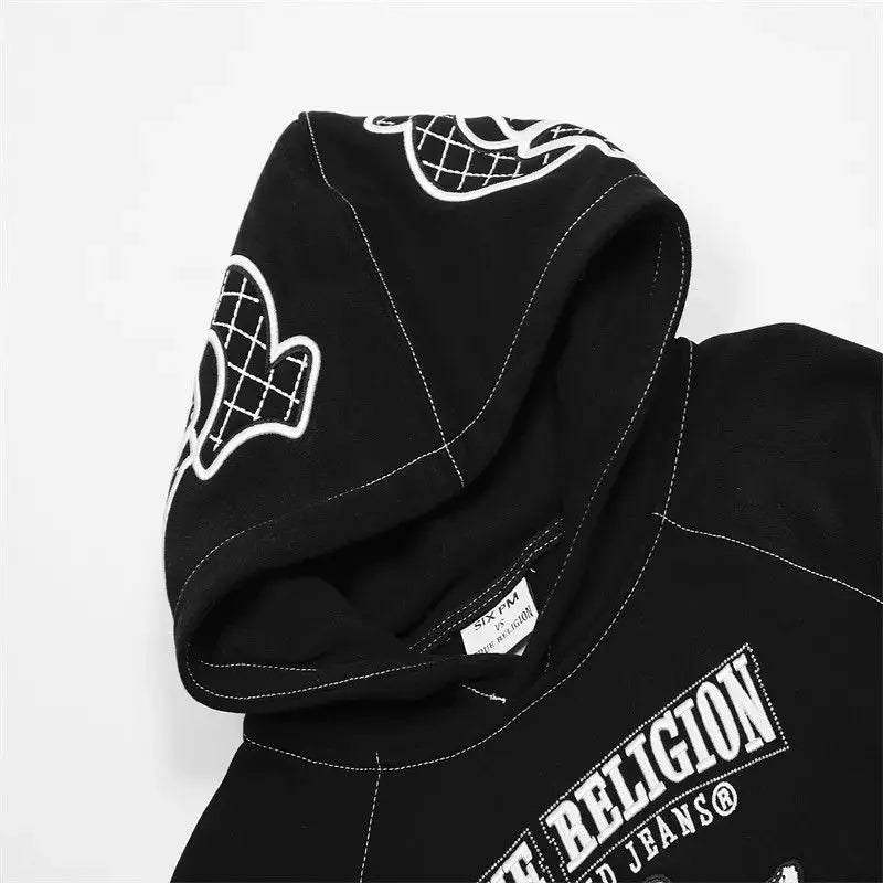 Embroidered Oversized Hoodie