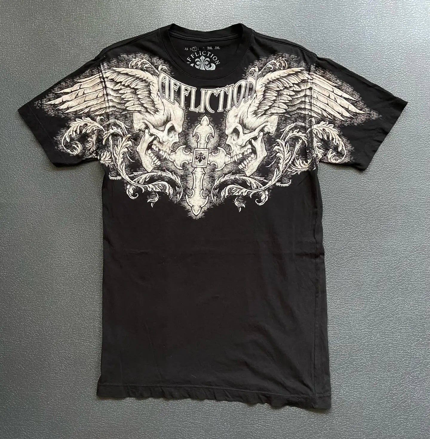 Skeleton Y2K Graphic Tee