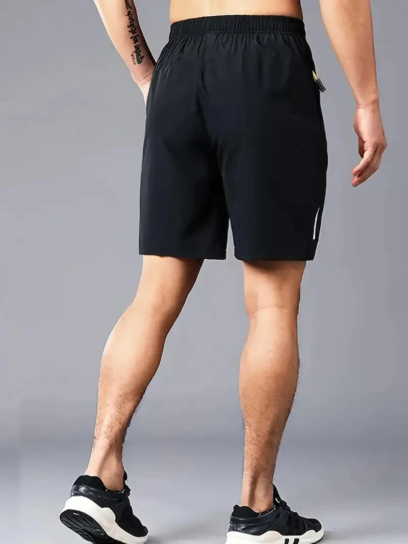 Elastic Waist Sport Shorts