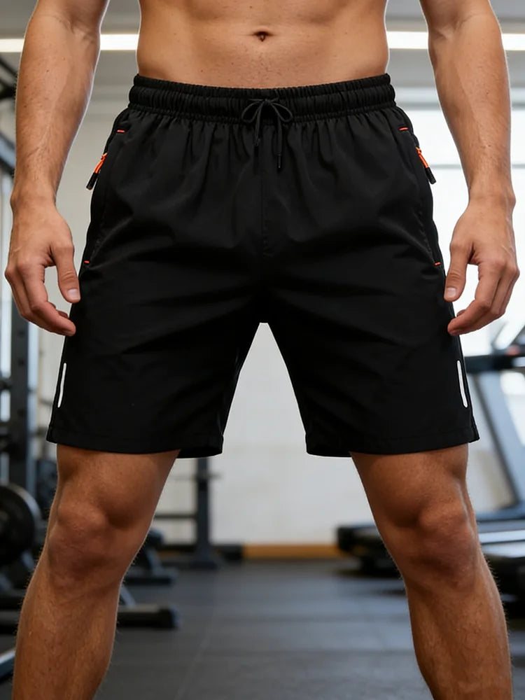 Elastic Waist Sport Shorts