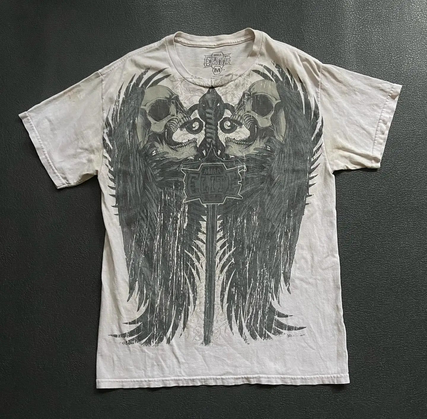 Skeleton Y2K Graphic Tee