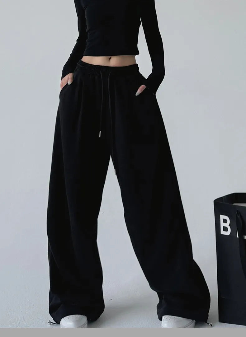 Women's High-Waist Wide Leg Sweatpants
