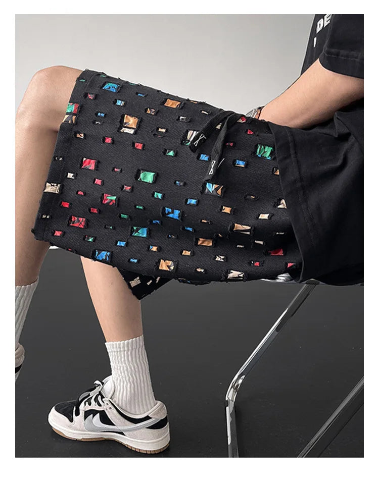 Ripped Casual Shorts