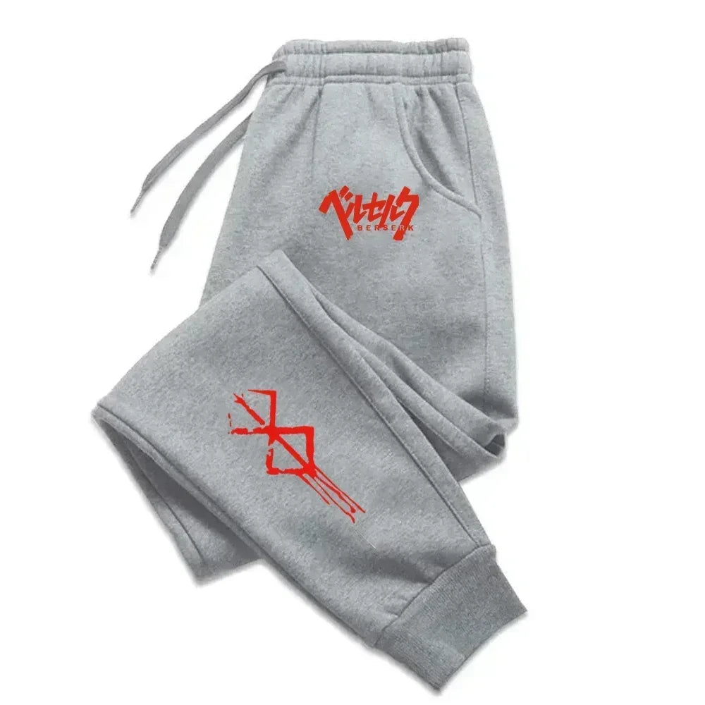Berserk Print Fleece Joggers