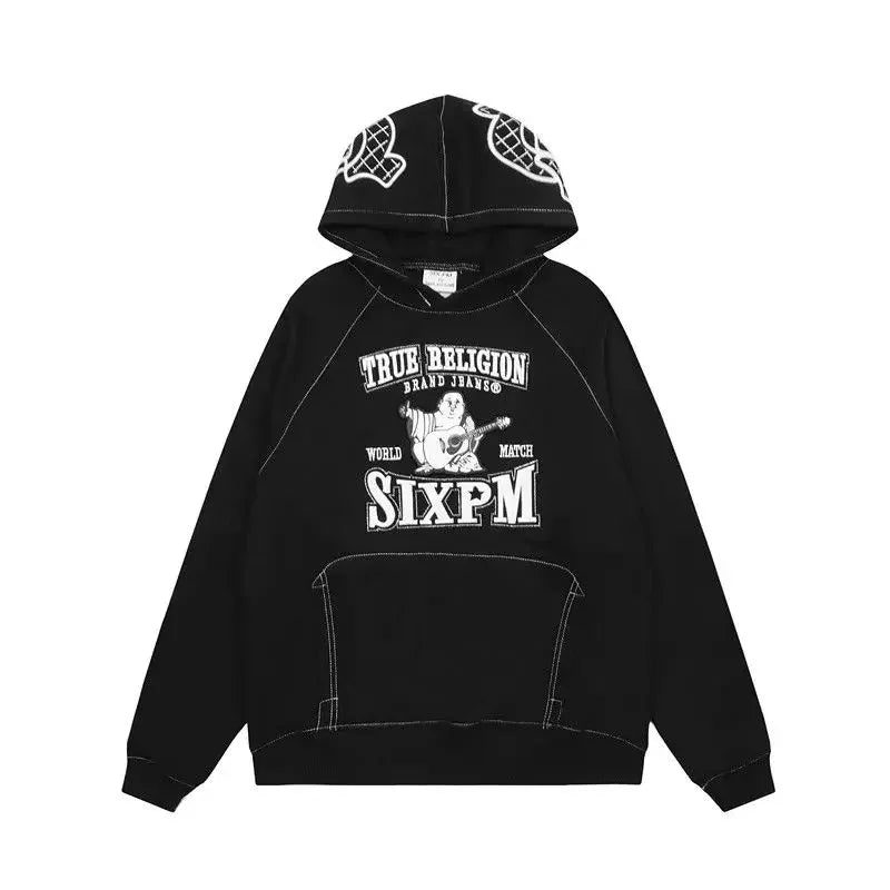 Embroidered Oversized Hoodie