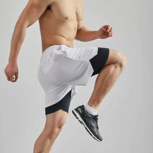 2-in-1 Quick-Dry Running Shorts