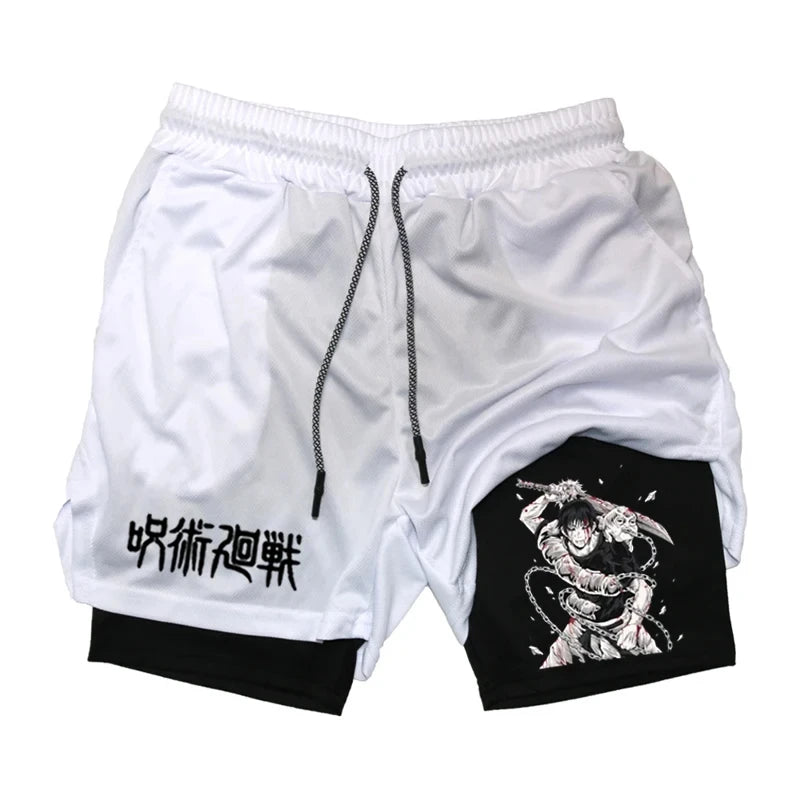 Toji Anime 2-in-1 Shorts