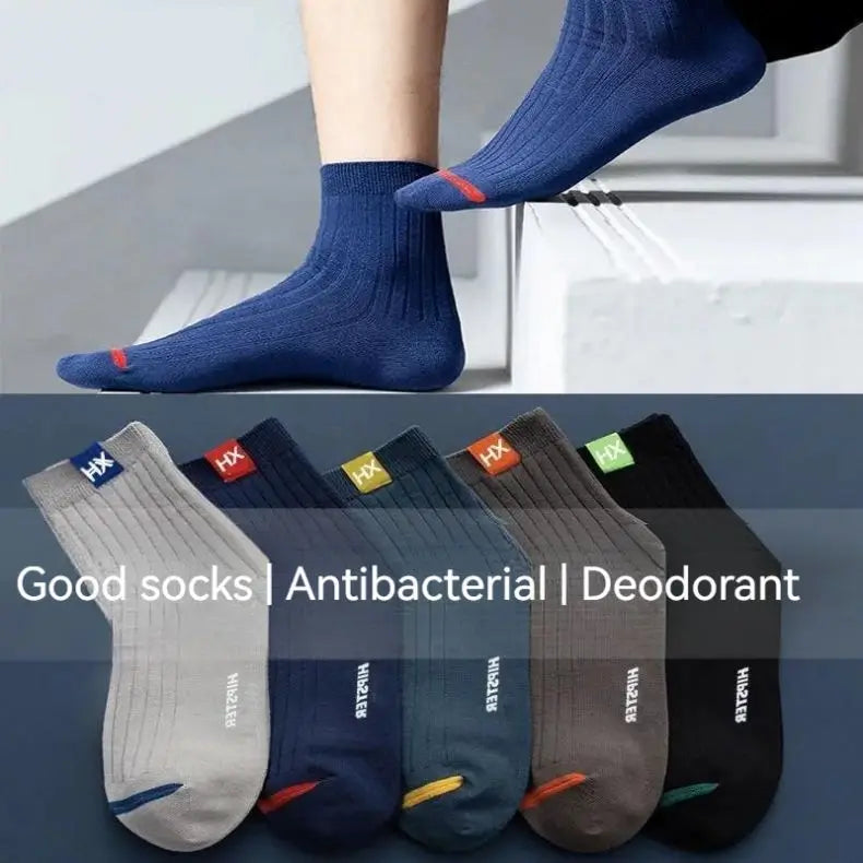 Men's Mid-Calf Sport Socks 5-Pack