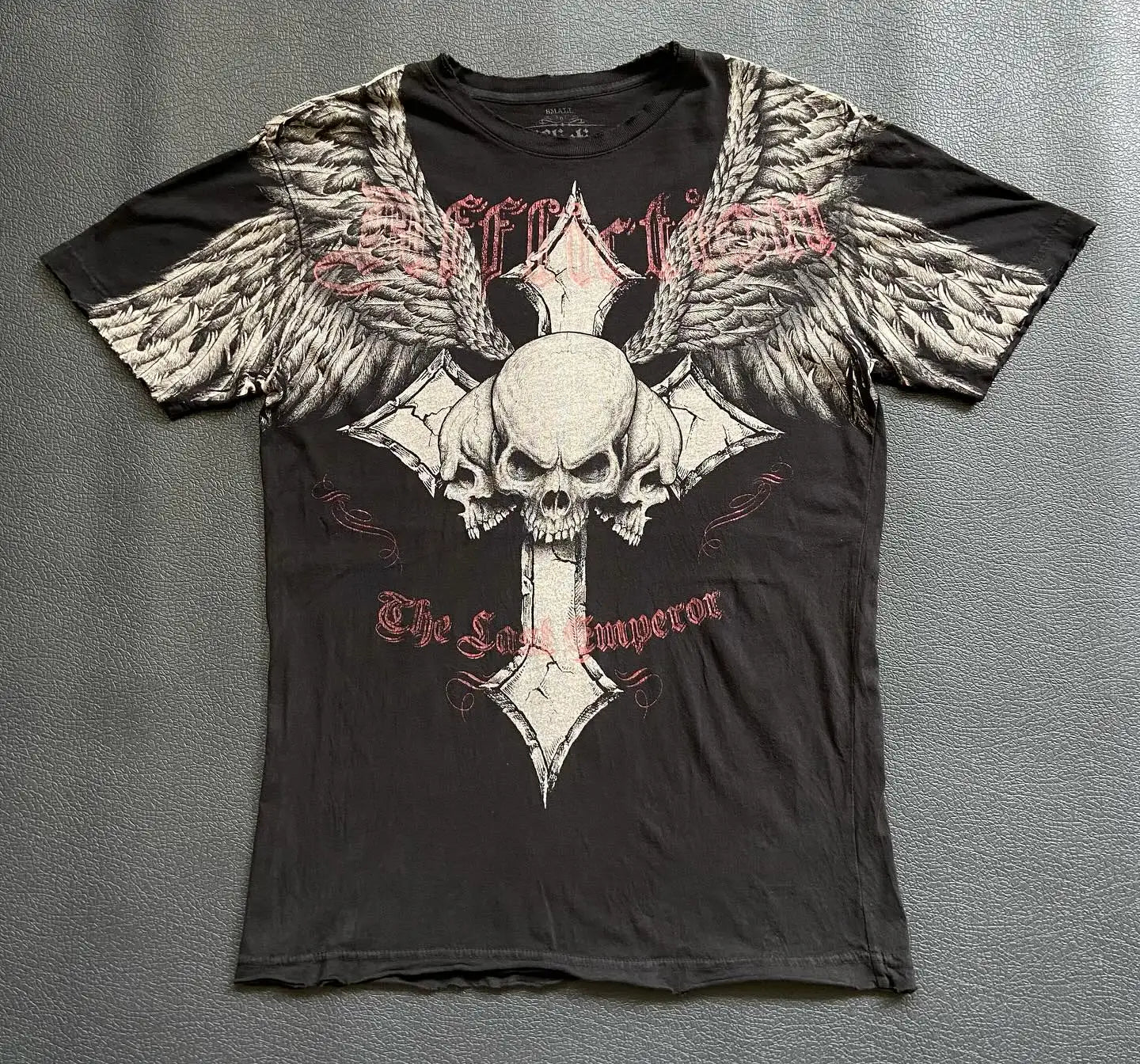 Skeleton Y2K Graphic Tee