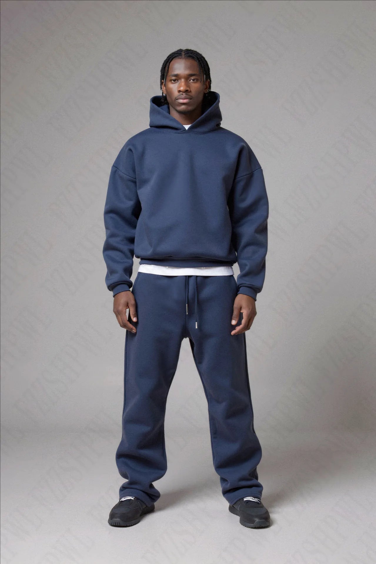Hooded Sweatshirt & Pants Set