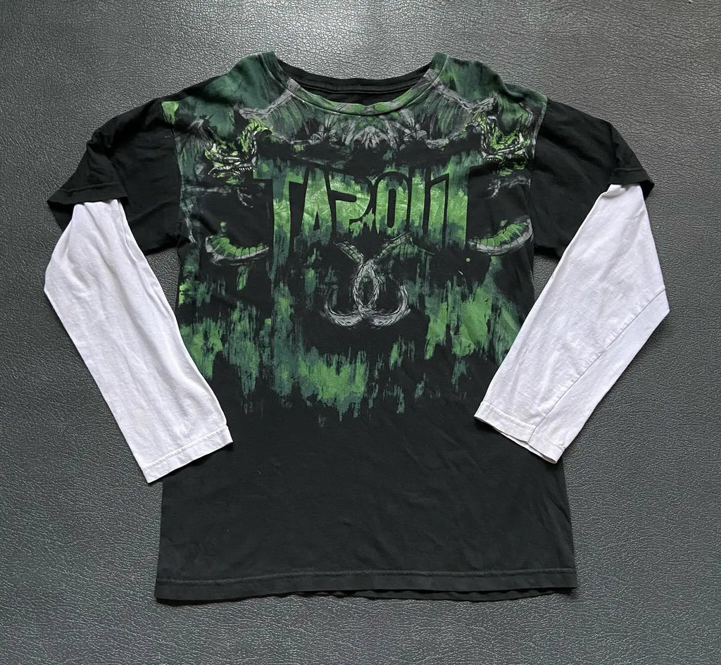 Skeleton Y2K Graphic Tee
