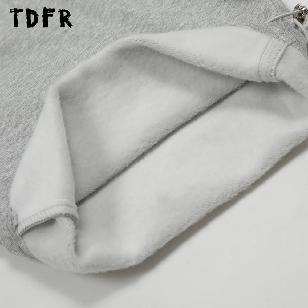 Fleece Wide Leg Jogger Pants