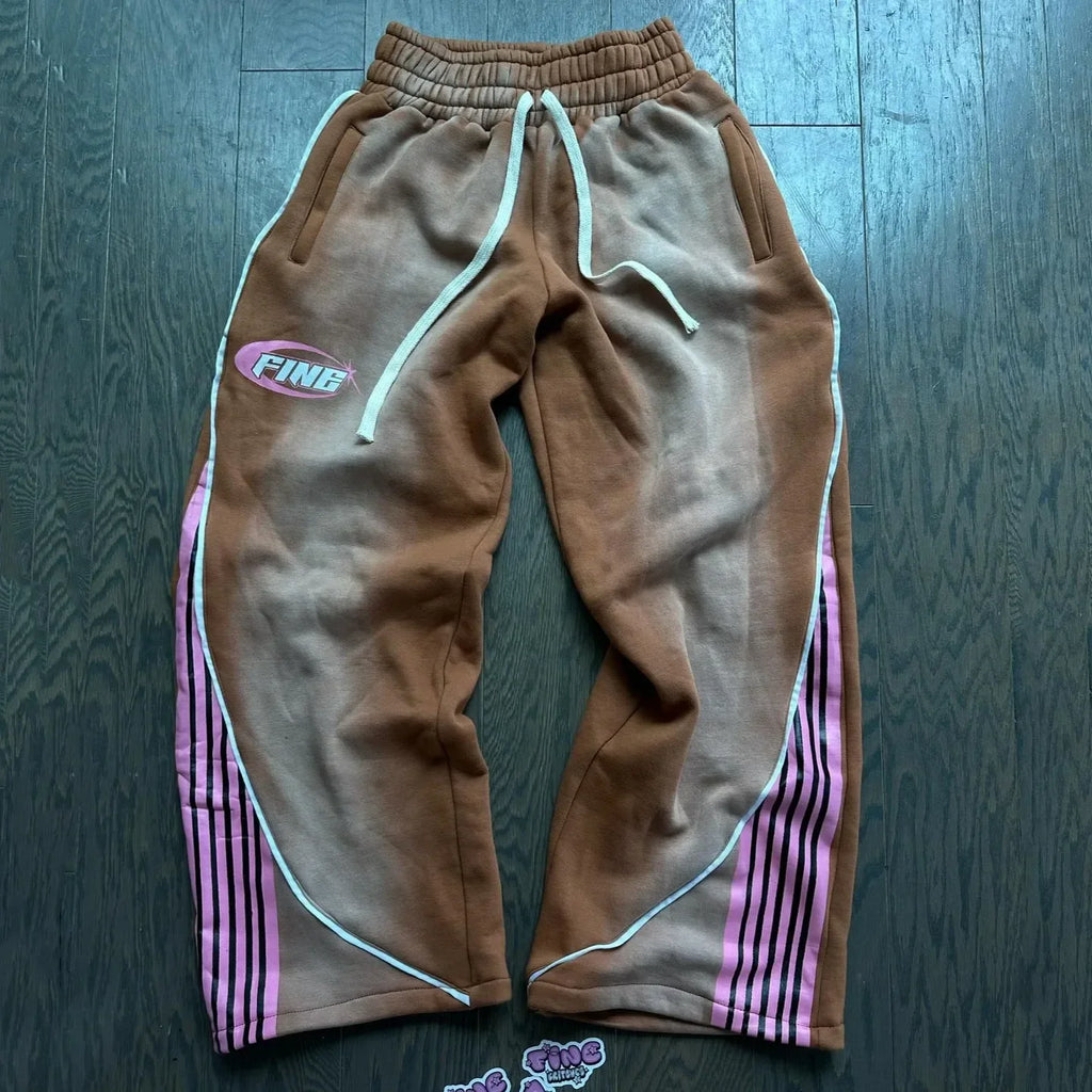 Striped Hip Hop Sweatpants