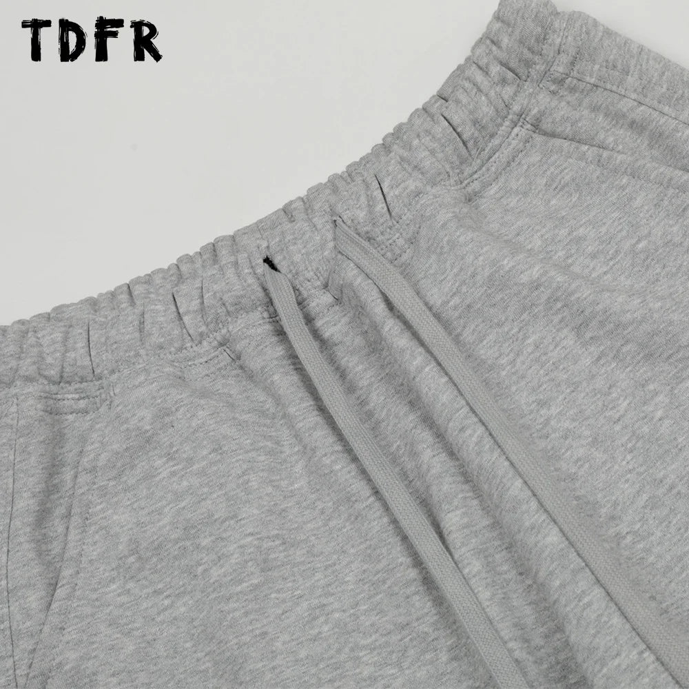 Fleece Wide Leg Jogger Pants