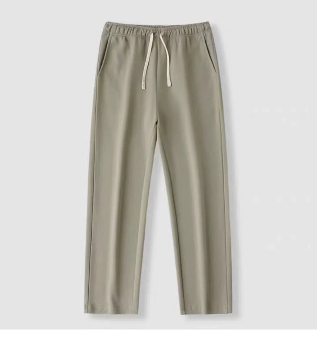 Wide Leg Drawstring Sweatpants
