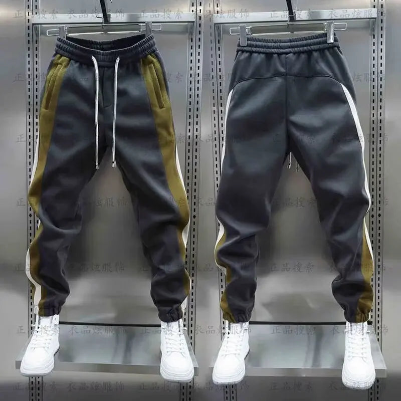 Striped Harem Jogger Pants