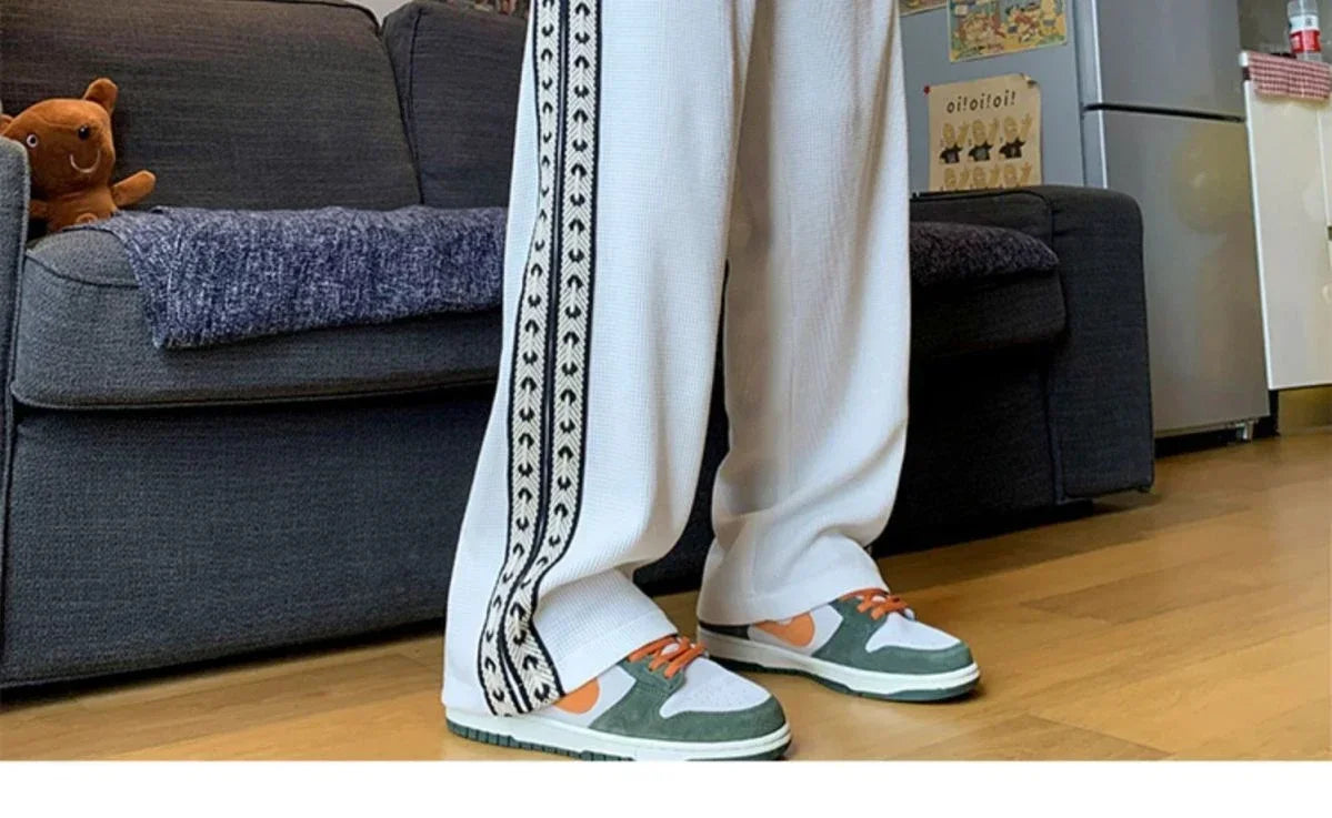 Grey Wide Leg Sweatpants