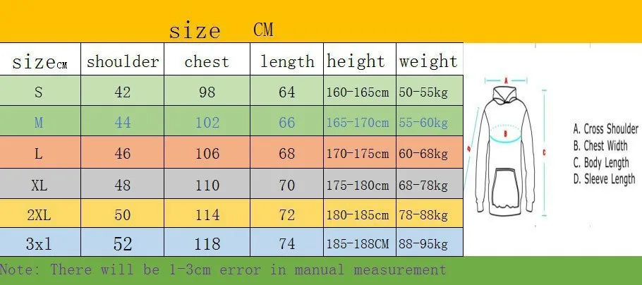 Men's & Women's Casual Hoodie Sweatshirt