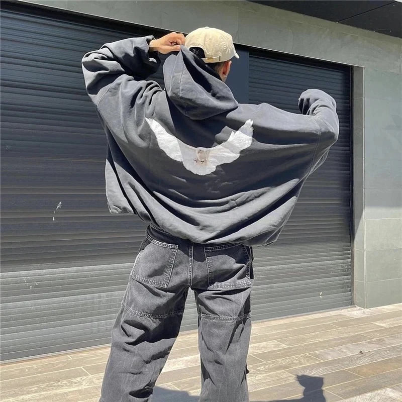 Kanye West Dove Print Hoodie