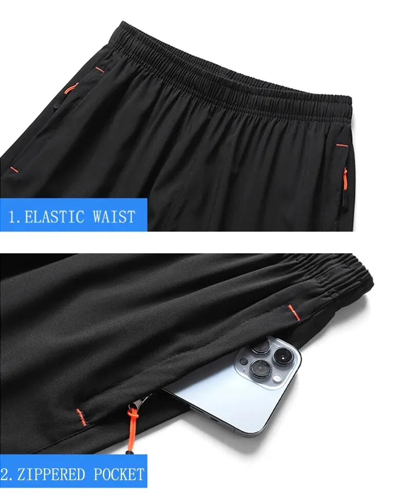 Elastic Waist Sport Shorts