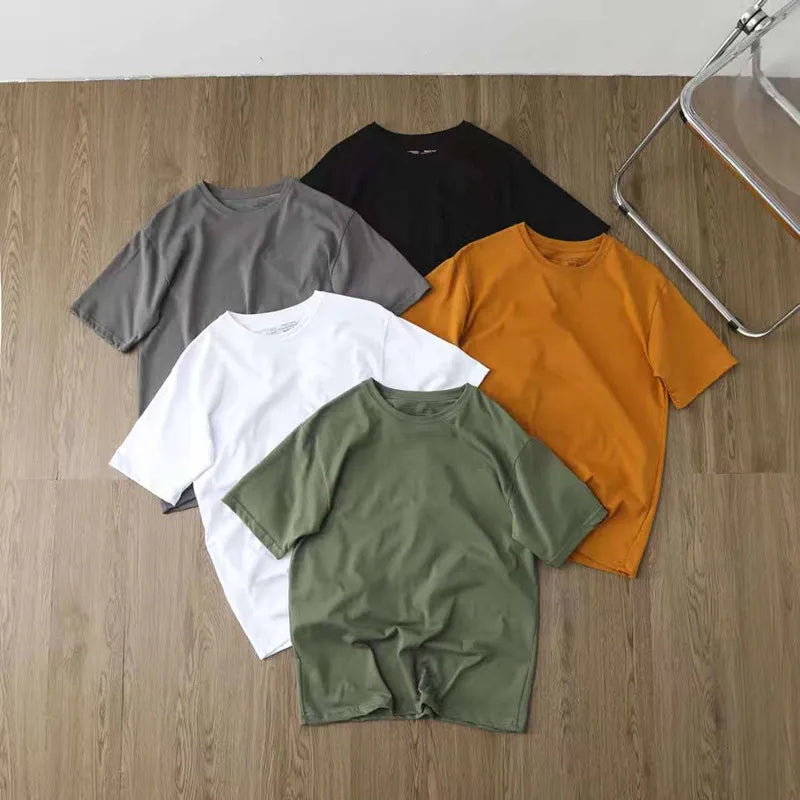 Back Print Solid Tee