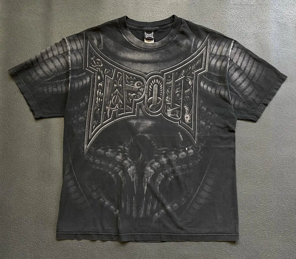 Skeleton Y2K Graphic Tee