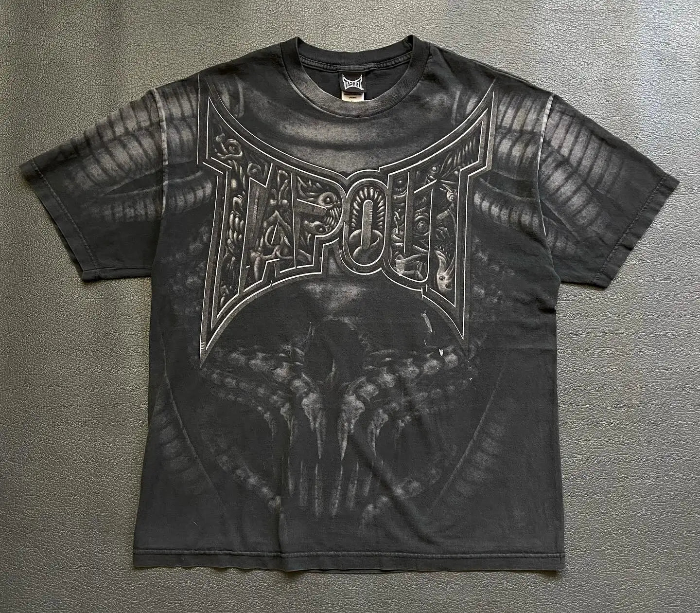 Skeleton Y2K Graphic Tee