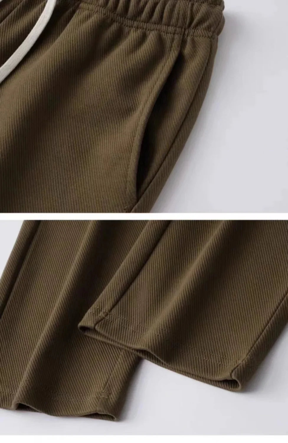 Wide Leg Drawstring Sweatpants