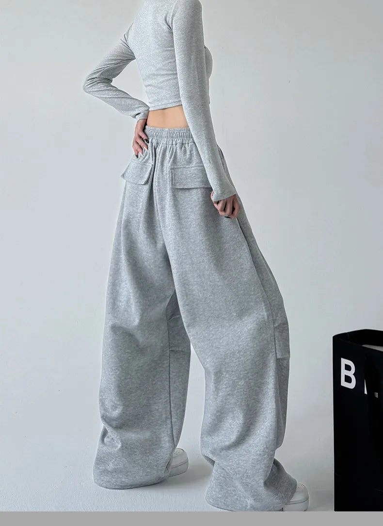 Women's High-Waist Wide Leg Sweatpants