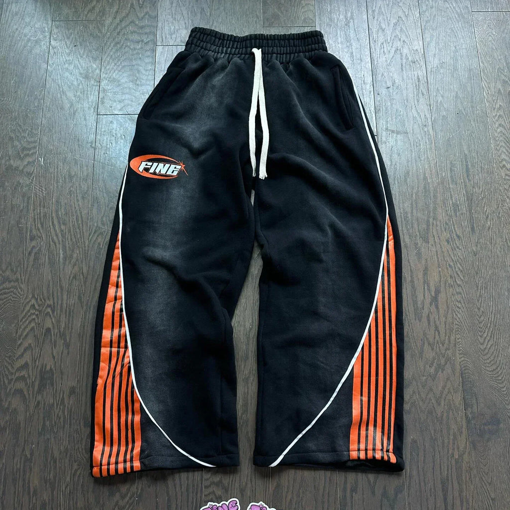 Striped Hip Hop Sweatpants