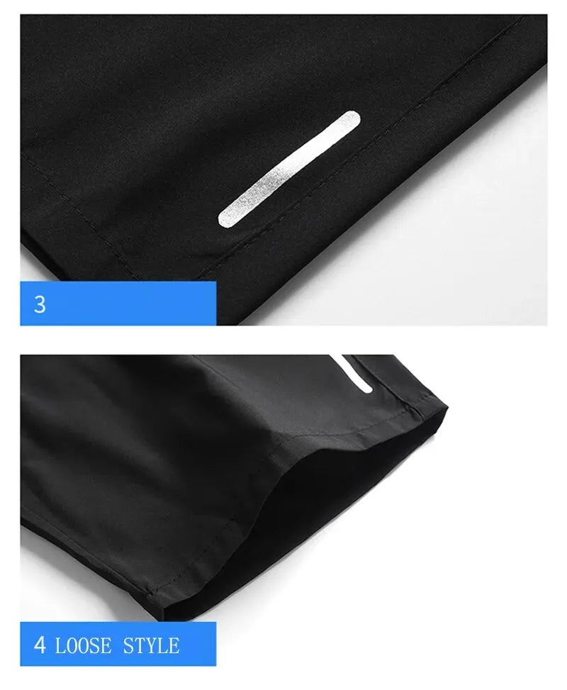 Elastic Waist Sport Shorts